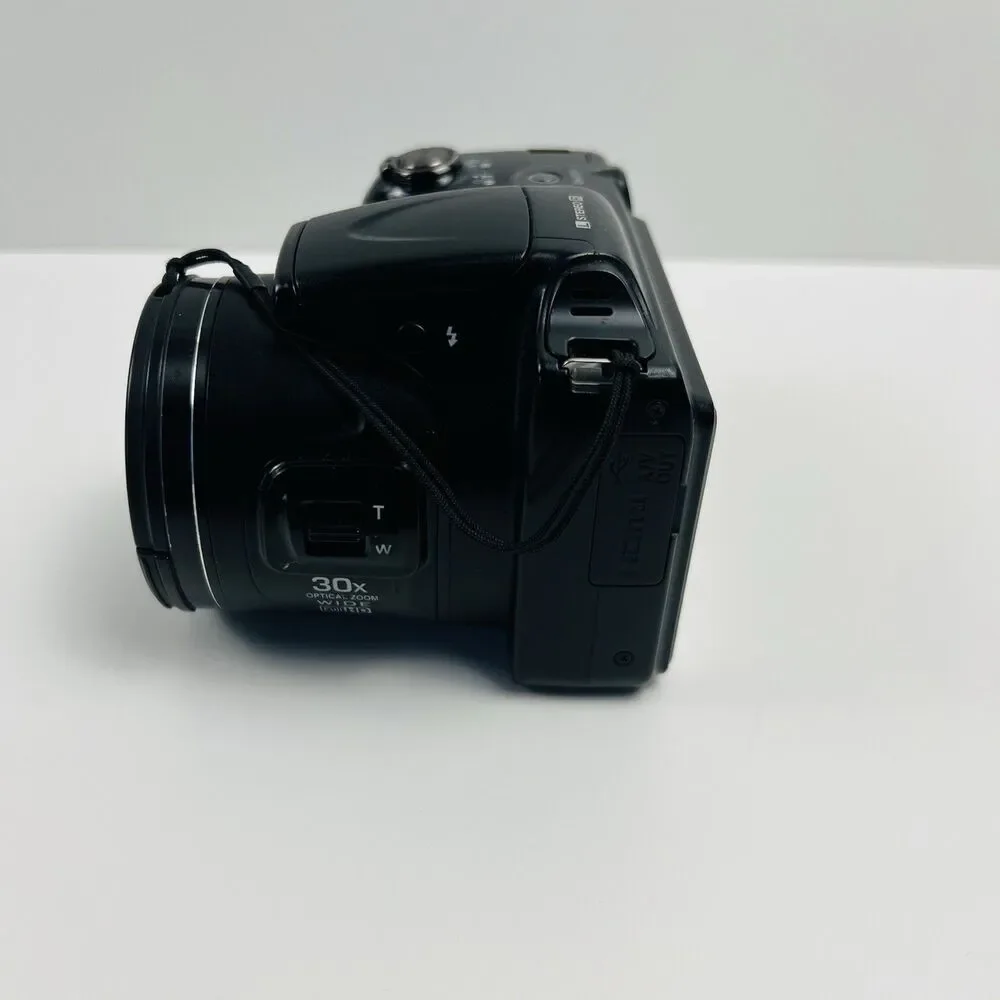 Nikon Coolpix L820 16.0MP Digital Camera, Battery Door Doesn't Close TESTED READ